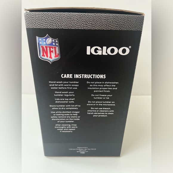 🧡NEW Igloo Browns NFL Stainless Steel Cans - Picture 3 of 7